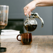 Yama Glass 3 Cup Tabletop Siphon Coffee Maker (Alcohol Burner) - Corkys Coffee