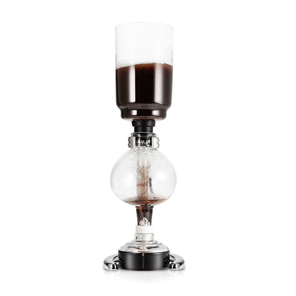 Yama Glass 3 Cup Tabletop Siphon Coffee Maker (Alcohol Burner) - Corkys Coffee