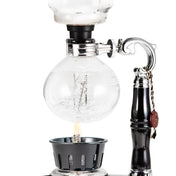 Yama Glass 3 Cup Tabletop Siphon Coffee Maker (Alcohol Burner) - Corkys Coffee