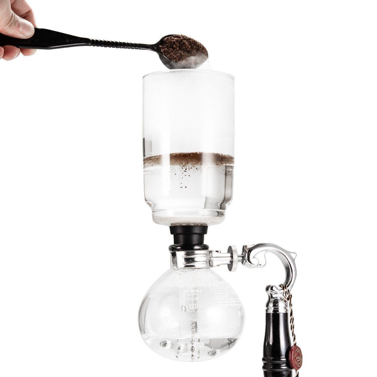 Yama Glass 3 Cup Tabletop Siphon Coffee Maker (Alcohol Burner) - Corkys Coffee