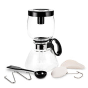 Yama Glass 5 Cup Stovetop Siphon Coffee Maker (15oz) - Corkys Coffee