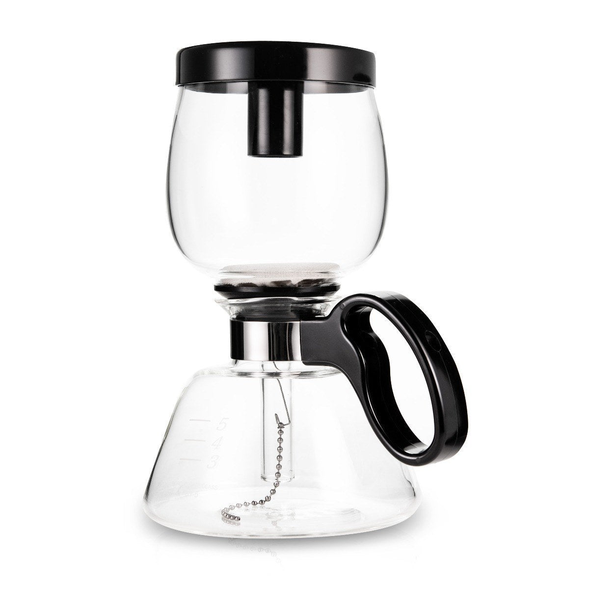 Yama Glass 5 Cup Stovetop Siphon Coffee Maker (15oz) - Corkys Coffee