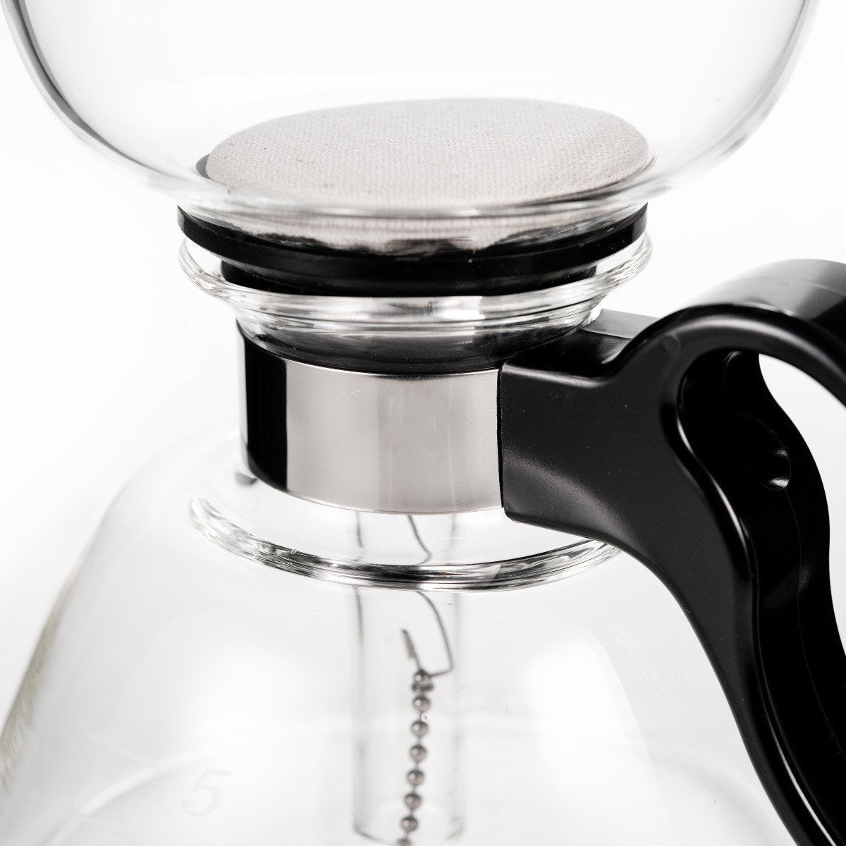 Yama Glass 5 Cup Stovetop Siphon Coffee Maker (15oz) - Corkys Coffee