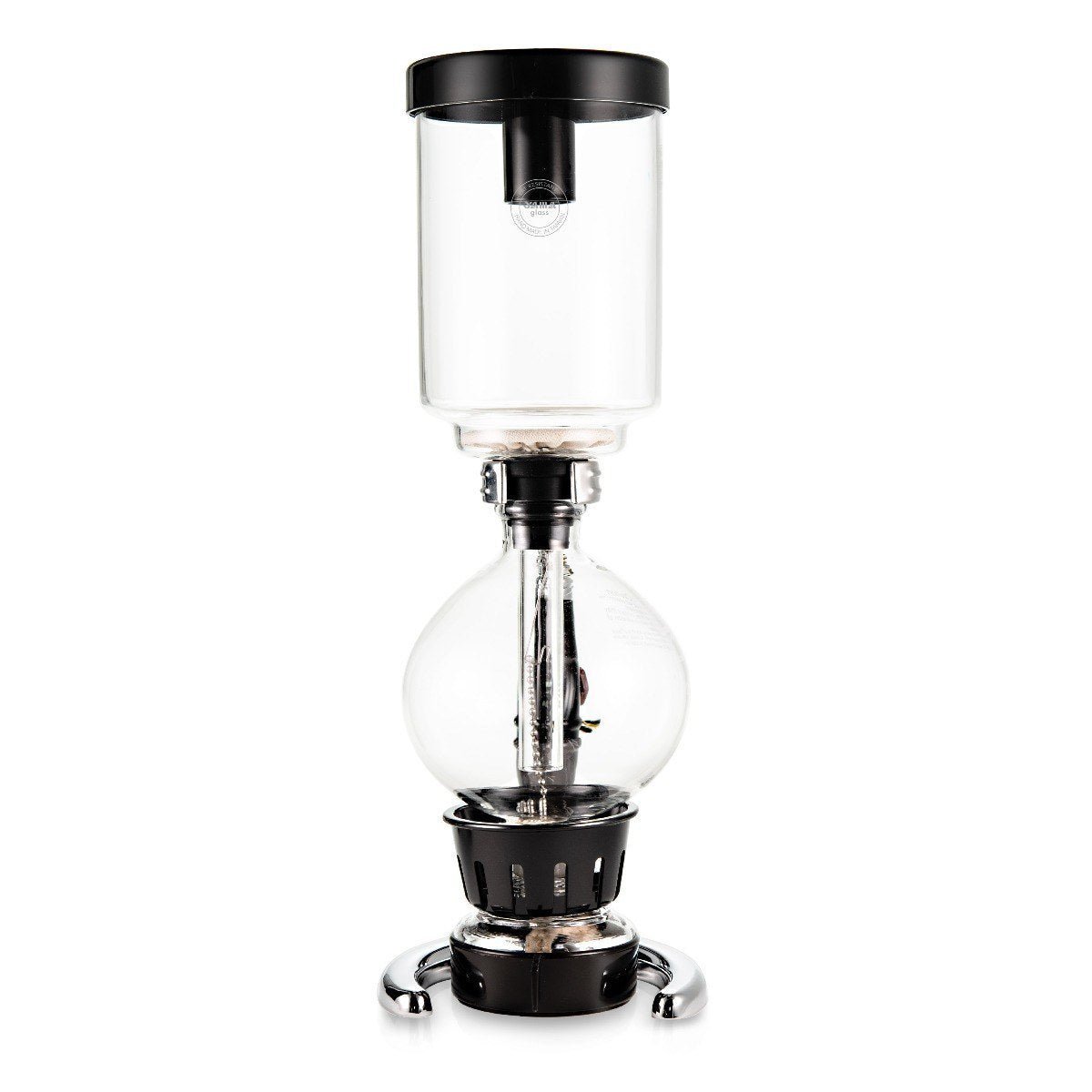 Yama Glass 5 Cup Tabletop Siphon Coffee Maker (Alcohol Burner) - Corkys Coffee