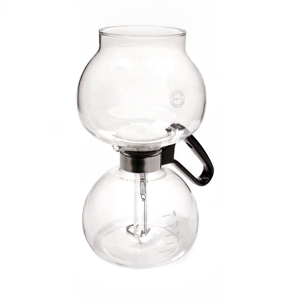 Yama Glass 8 Cup Stovetop Siphon Coffee Maker (24oz) - Corkys Coffee