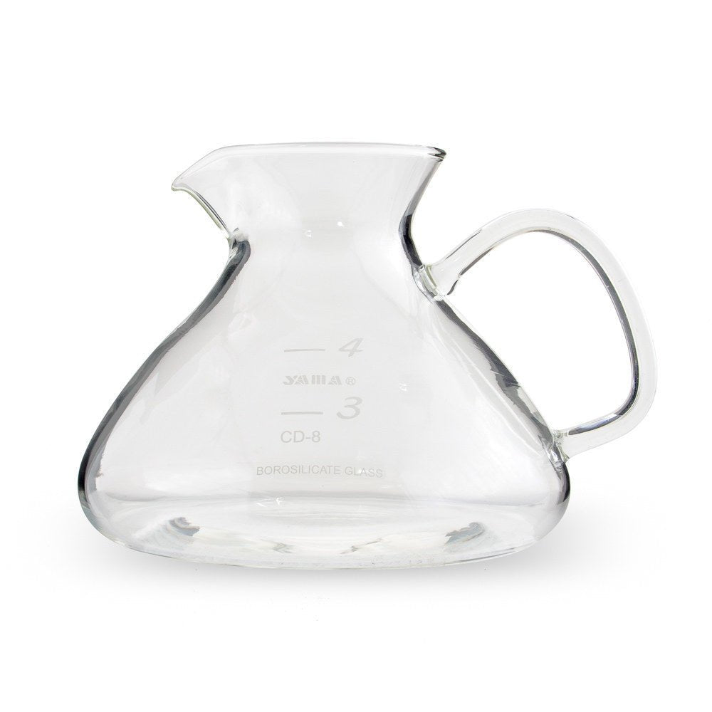 Yama Glass CD8S Replacement Bottom Beaker (For Yama Silverton Brewers) - Corkys Coffee
