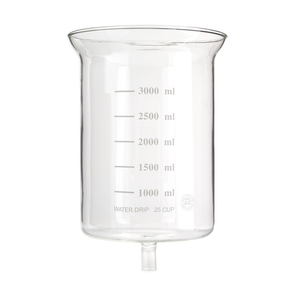Yama Glass CDM25 Replacement Top Beaker (For Yama 25 Cup Cold Brew Towers) - Corkys Coffee