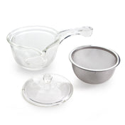 Yama Glass Side Pour Teapot (10 oz) - Corkys Coffee