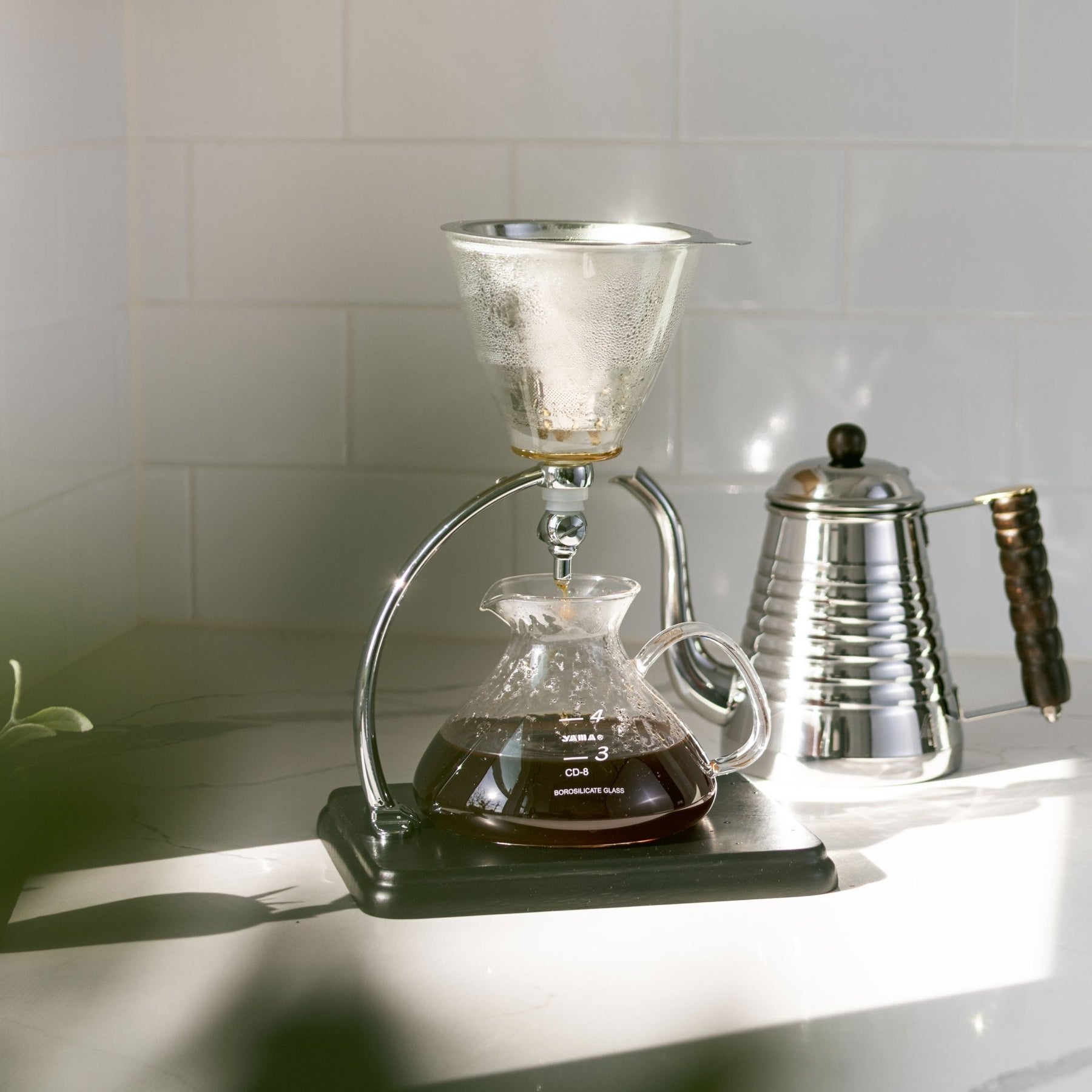  Black Base & Silver Accents - Corkys Coffee