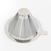 Yama Glass Stainless Steel Filter Cone - Corkys Coffee
