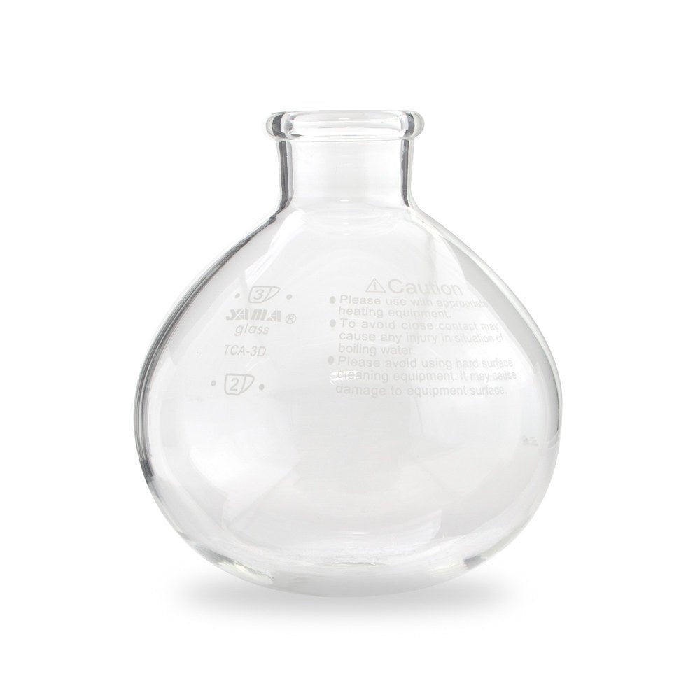 Yama Glass TCA3D Replacement Bottom Beaker (For 3 Cup Siphon Tabletop) - Corkys Coffee