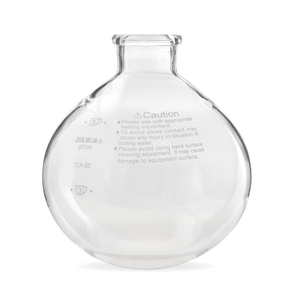 Yama Glass TCA5D Replacement Bottom Beaker (For 5 Cup Siphon Tabletop) - Corkys Coffee